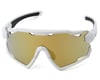 Image 1 for Louis Garneau Tonic Sunglasses (White) (Gold Lens )